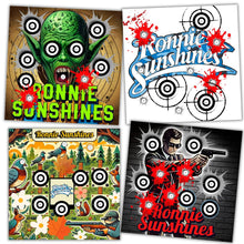 Novelty Airgun Targets Pack 1 - Ronnie Sunshines