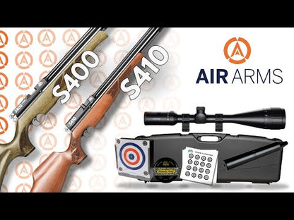 Air Arms S400 Supelite Traditional Brown PCP Air Rifle