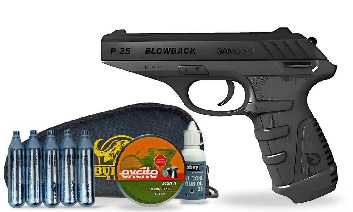 kit-standard Gamo PT-25 Air Pistol Standard Combo