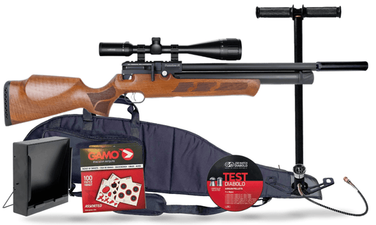 Puncher K Air Rifle Combo (Walnut) - Ronnie Sunshines