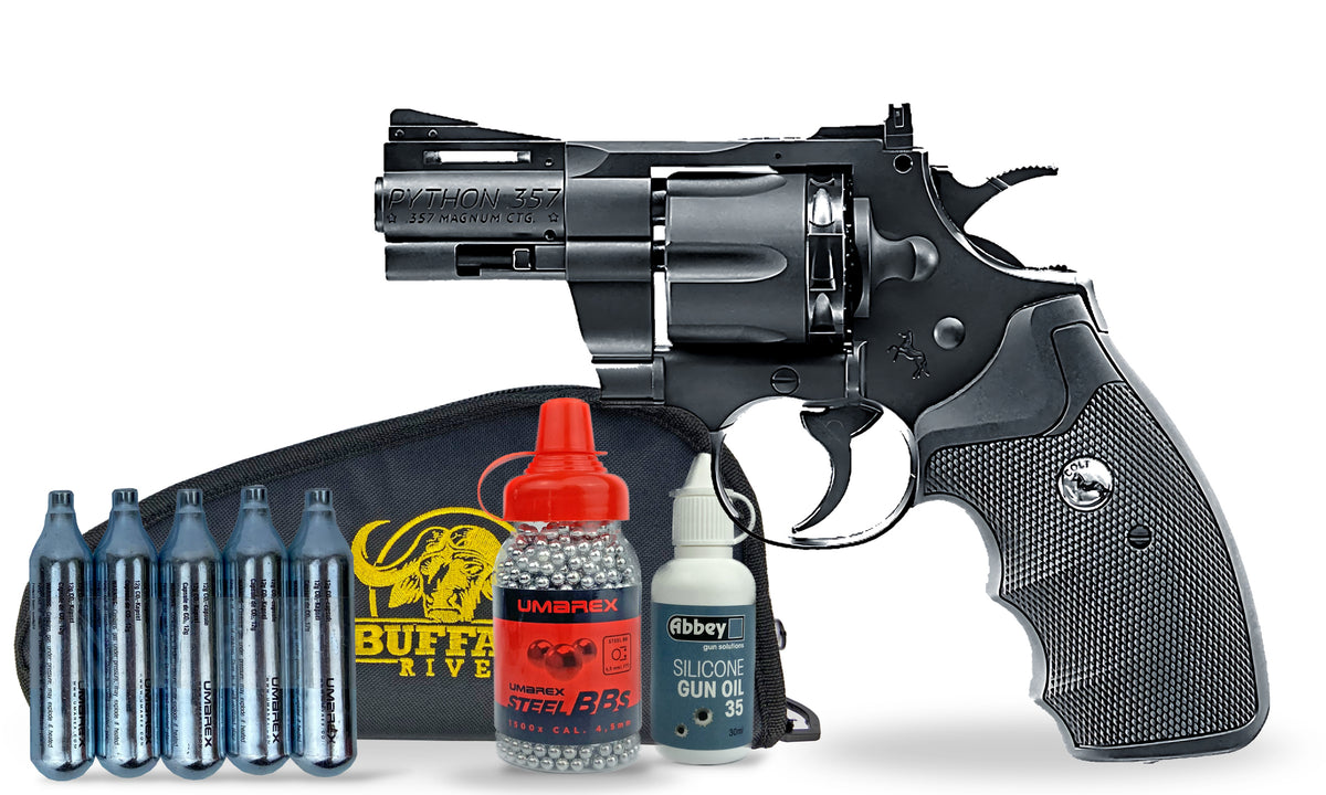 kit-standard Colt Python 2.5" 357 Dual Ammo Air Pistol Standard Combo