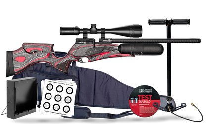 kit-standard Daystate Red Wolf Hi-Lite Red Laminate .177 Standard Combo
