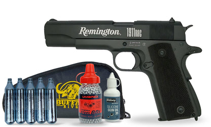 kit-standard Remington 1911 R1 CO2 BB Air Pistol Standard Combo