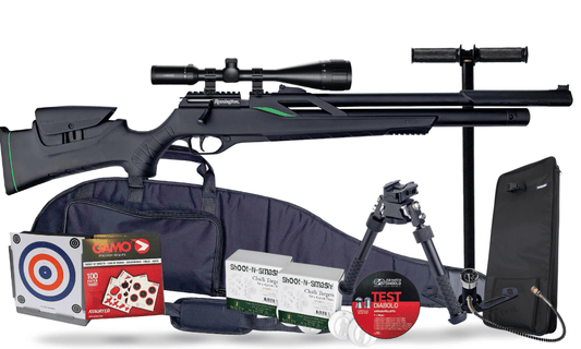 Remington T - Rex PCP Air Rifle Combo (Black) - Ronnie Sunshines