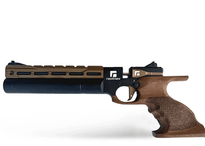 Reximex Mito Race Bronze Walnut PCP Air Pistol - Ronnie Sunshines