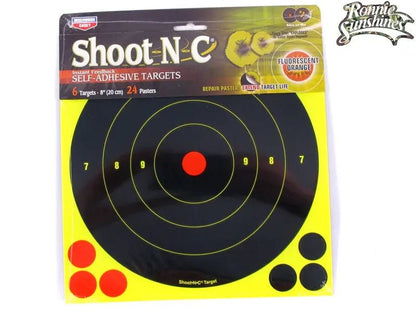 Shoot - N - C Targets (6 x20cm) - Ronnie Sunshines