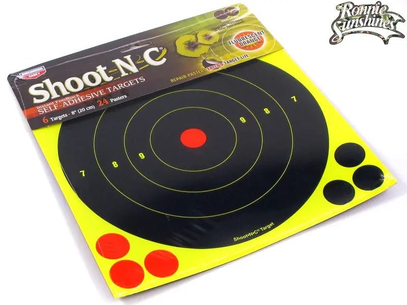 Shoot - N - C Targets (6 x20cm) - Ronnie Sunshines