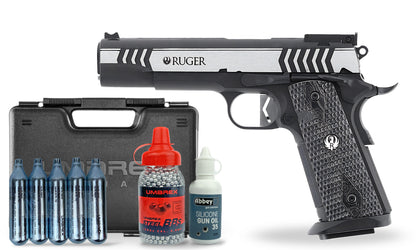 kit-premium Ruger SR1911 Competition 4.5mm BB Air Pistol Premium Combo