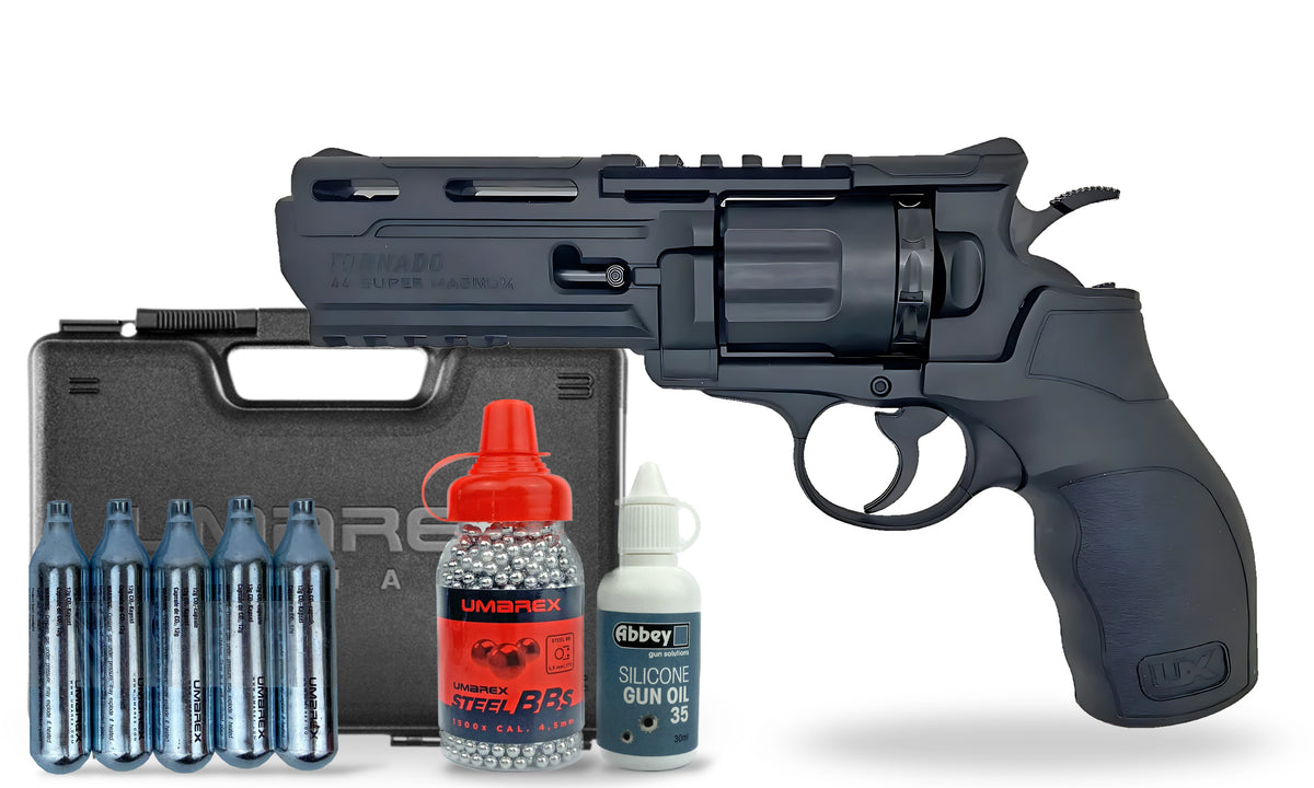 kit-premium Tornado 4.5mm BB Air Pistol Premium Combo