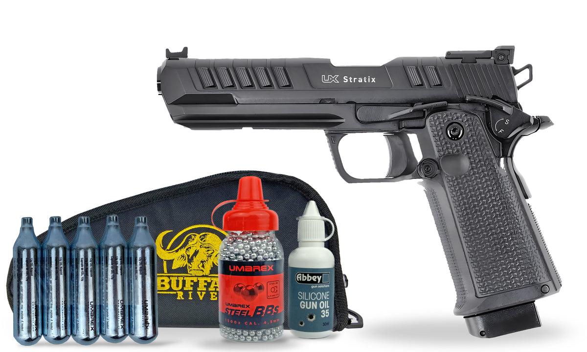 kit-standard Umarex UX Stratix 4.5mm BB Air Pistol Standard Combo