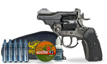 kit-standard Webley MK VI 2.5in .177 CO2 Pellet Revolver - Aged Finish Standard Combo