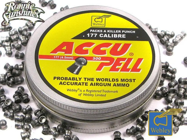 Webley Accupell .177 Pellets - Ronnie Sunshines