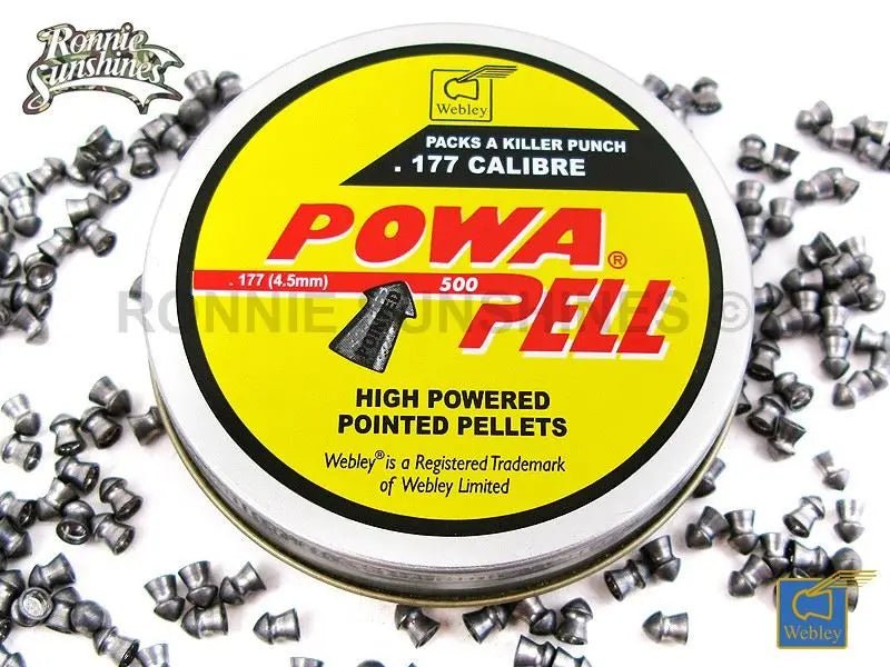 Webley Powapell .177 Pellets - Ronnie Sunshines