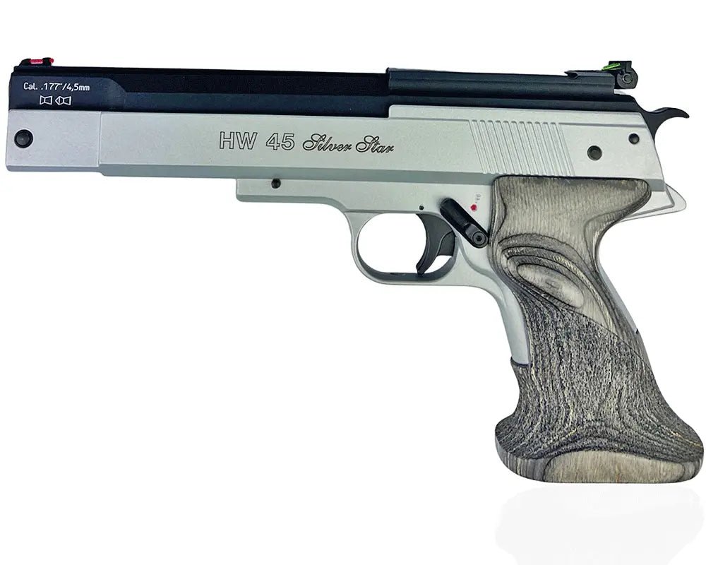 Weihrauch HW45 Silver Star Air Pistol - Ronnie Sunshines