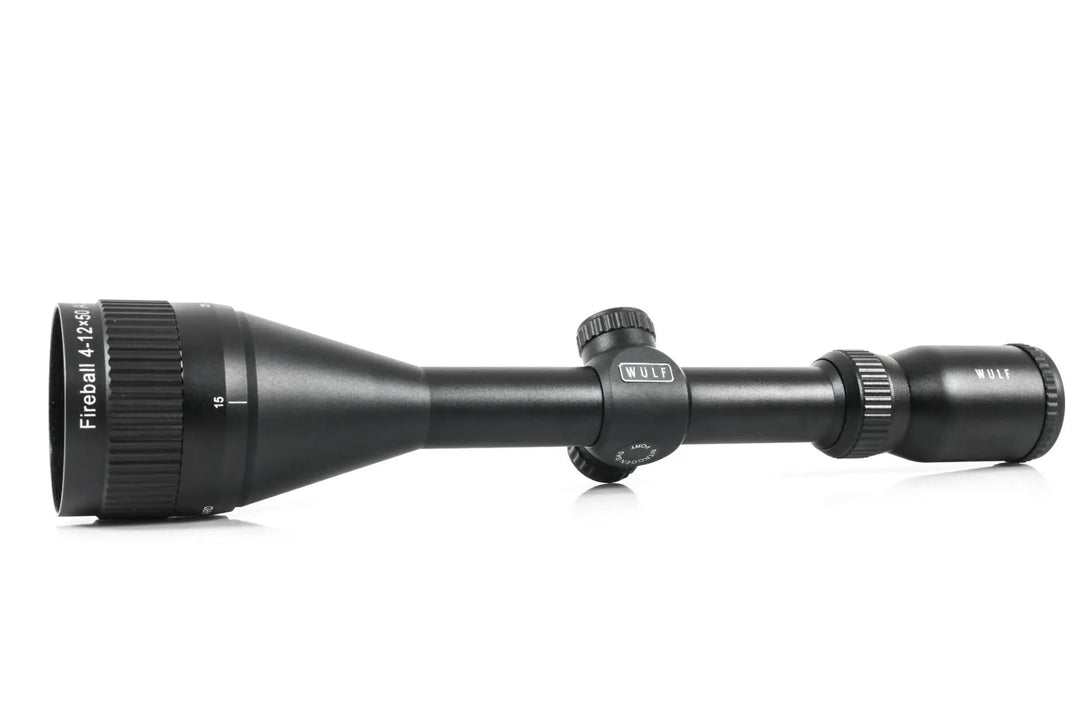 WULF Fireball 4 - 12x50 AO RIfle Scope - Ronnie Sunshines