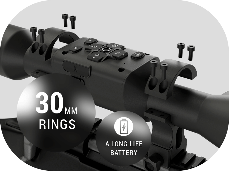 ATN X-Sight 5 V2 LRF 5-25x 4K+ Day & Night Riflescope