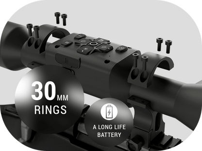 ATN X-Sight 5 V2 LRF 5-25x 4K+ Day & Night Riflescope