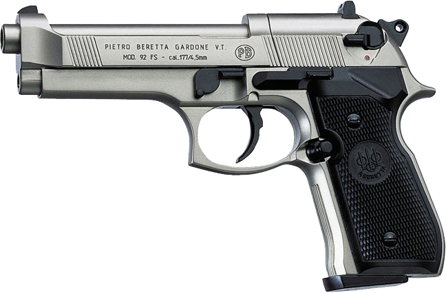 Beretta Custom Nickel M92 FS