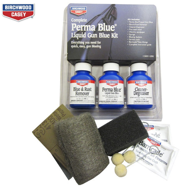 Birchwood Casey Complete Perma Blue Liquid Gun Blue Kit